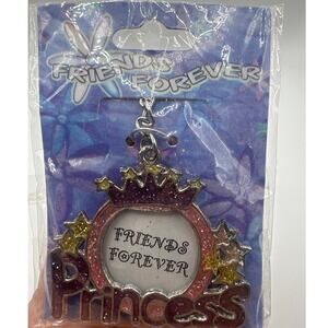 Princess picture frame KEY CHAIN from friends forever Brand New